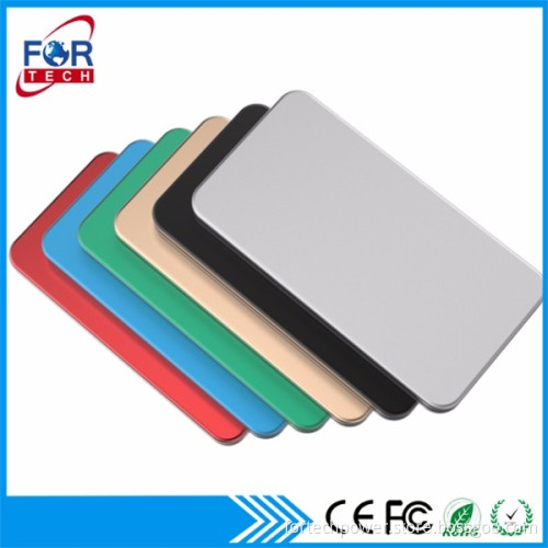 Fast Delivery Stock Items Aluminum Shell Power Banks Battery 4000mah with Ur Company Logo